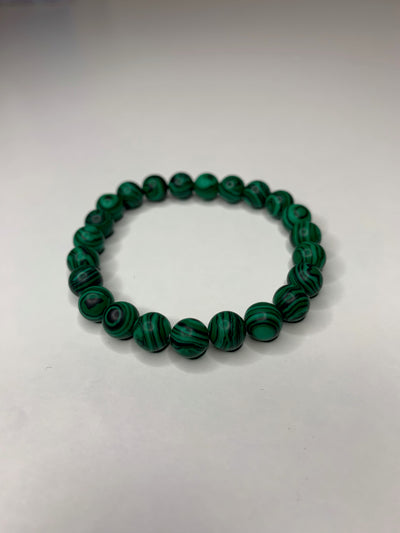 Malachite Beaded Bracelet