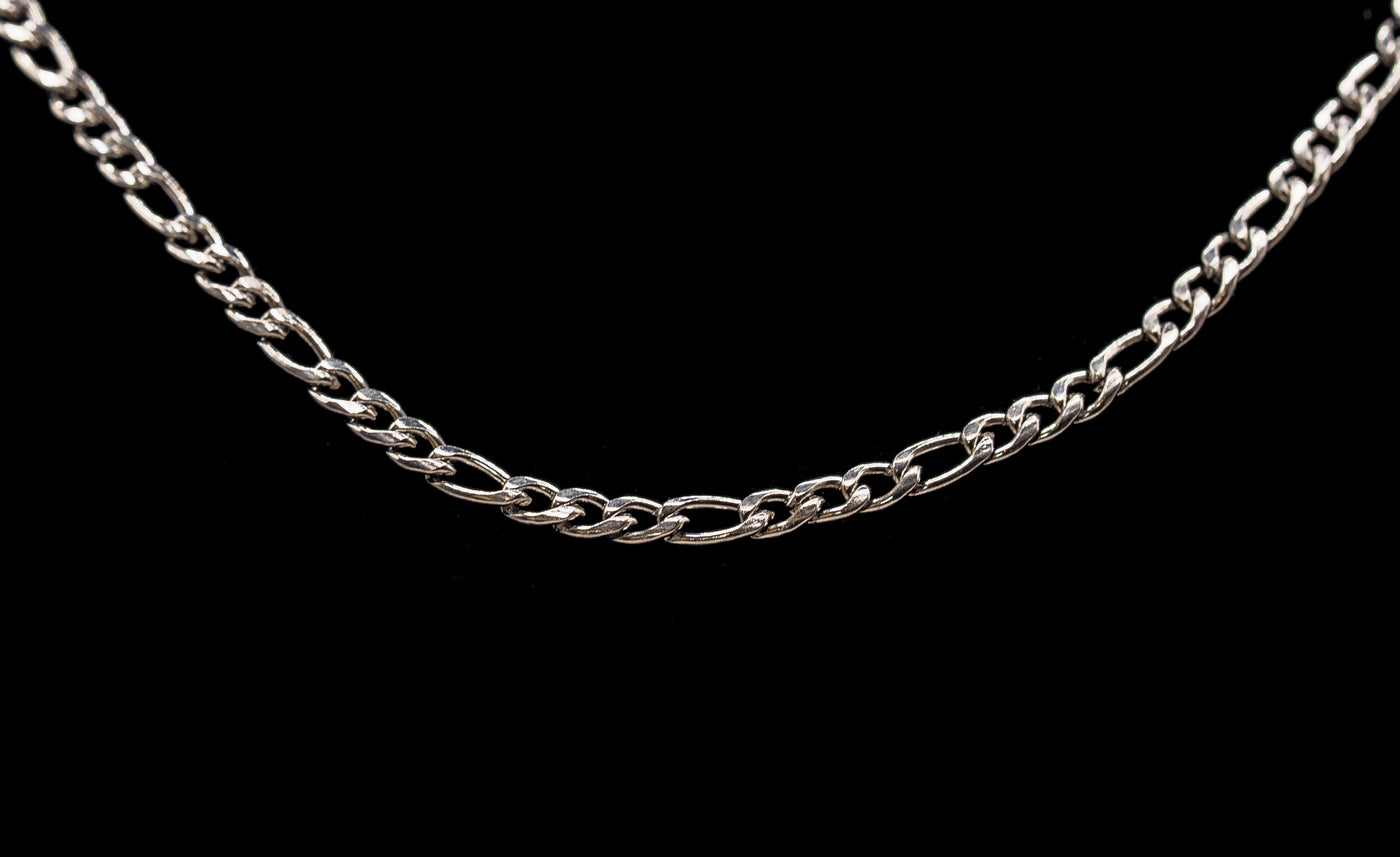 Figaro Chain - Silver - 18 inch