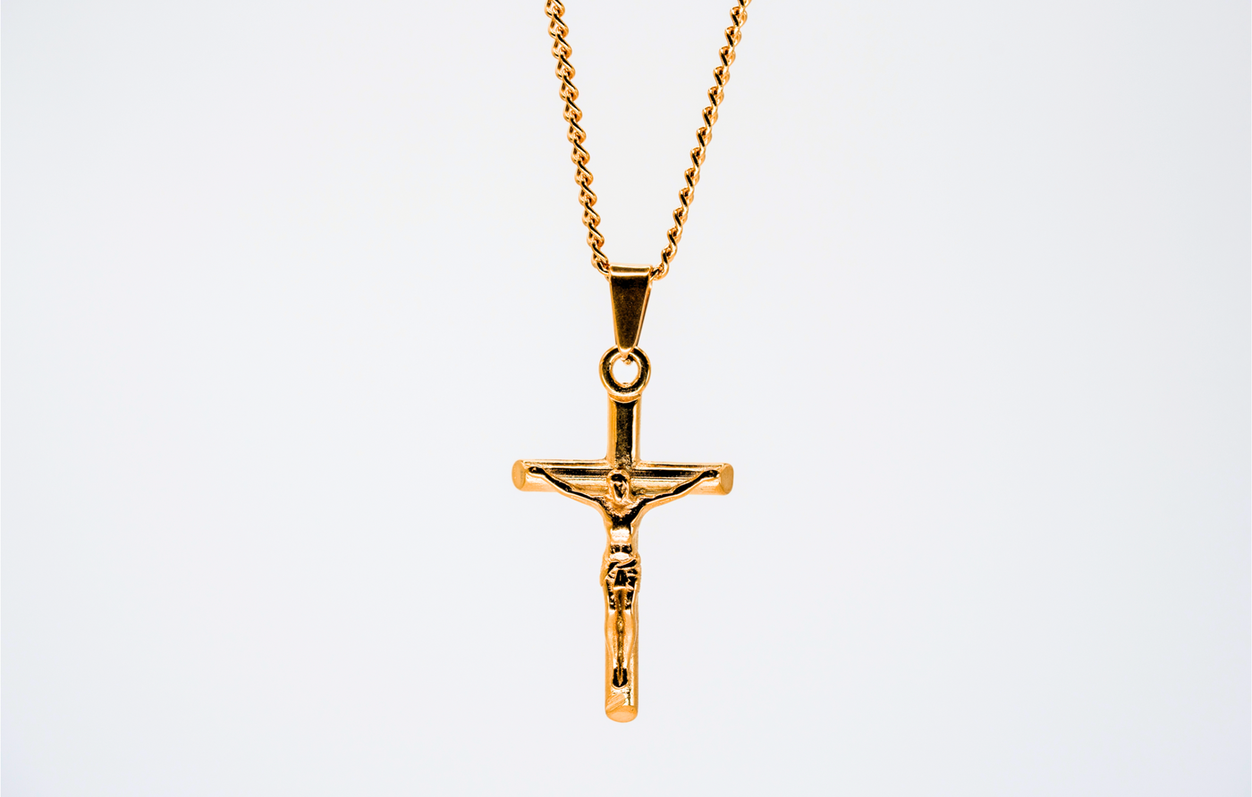 Crucifix Pendant - 18 inch