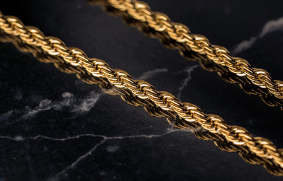 Rope Chain - Gold - 18 inch