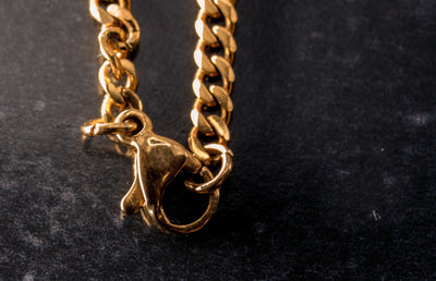 Connell Chain Gold 3mm - 18 inch