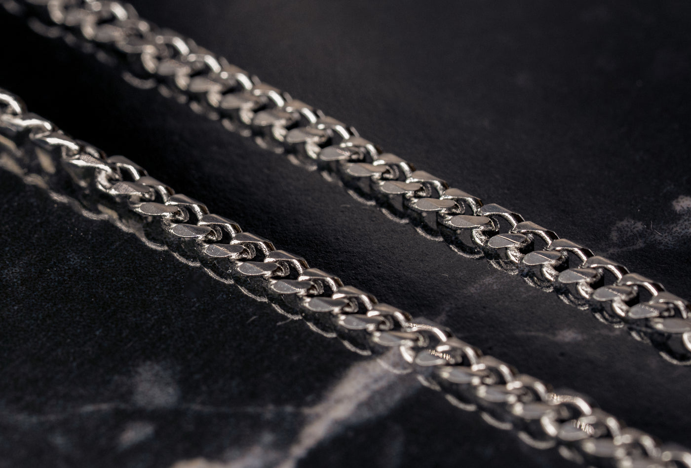 Connell Chain - Silver 3mm - 18 inch