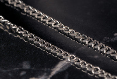 Connell Chain - Silver 3mm - 18 inch