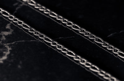 Figaro Chain - Silver - 18 inch