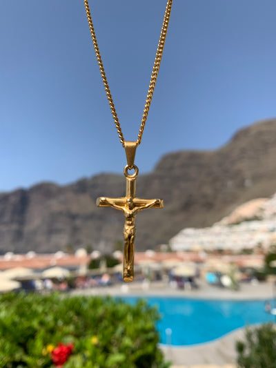 Crucifix Pendant - 18 inch